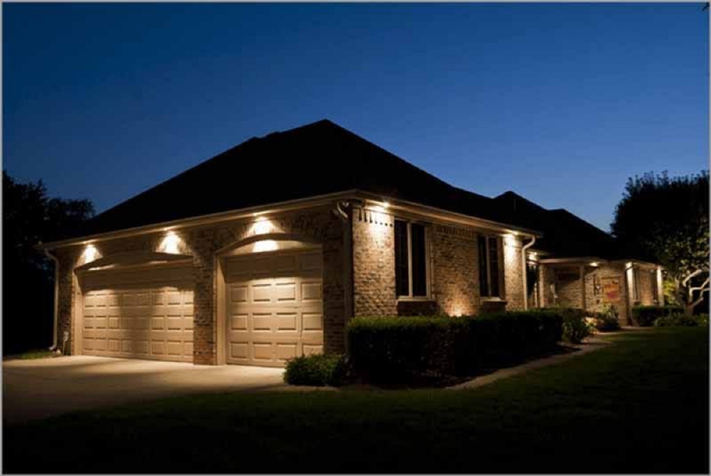 Security Lighting, Outdoor Soffit Lights With Motion Sensor